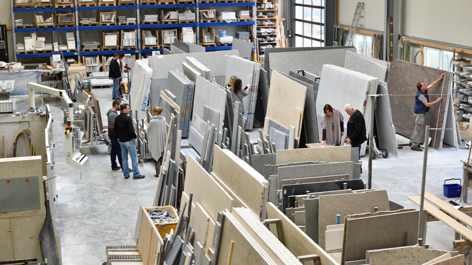 Große Materialauswahl bei Felber Naturstein in München